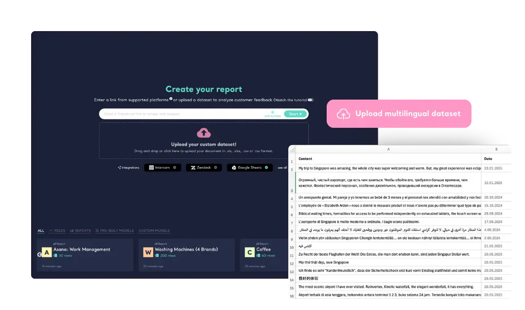 Analyze Multilingual Datasets