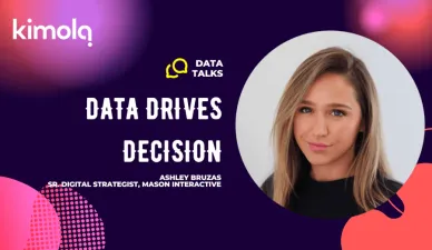 Dataholic Talks #4: Ashley Bruzas from Mason Interactive on Data Driving